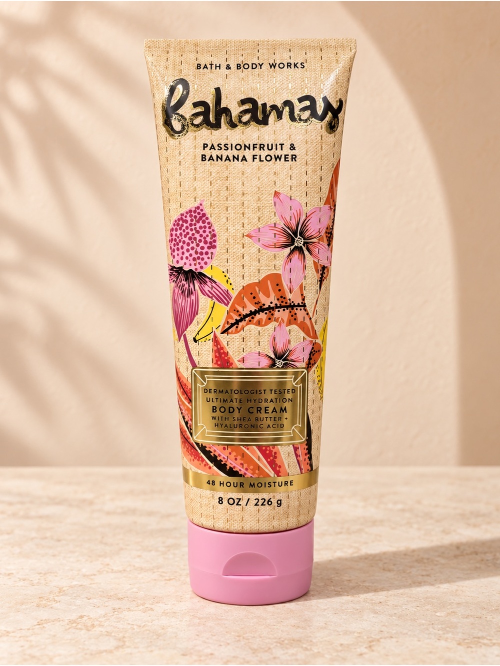 Bath & Body Works Bahamas Passionfruit Banana Flower Body Cream 8 oz